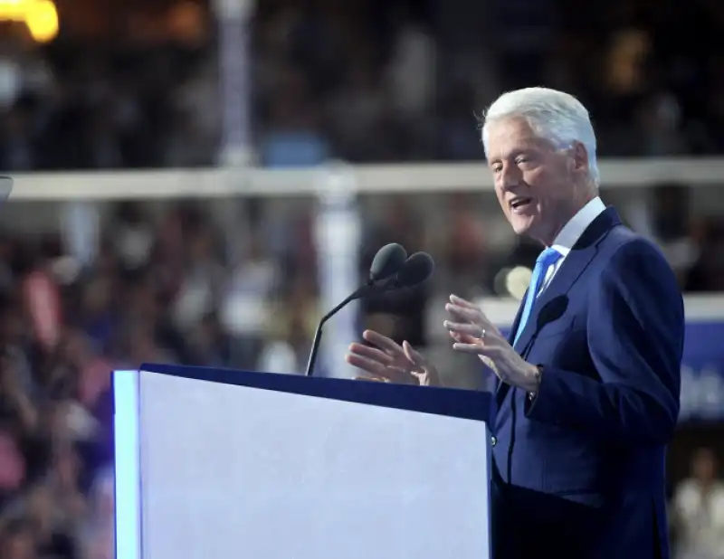 bill clinton - convention democratica a chicago 