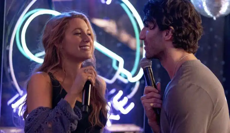 blake lively e justin baldoni in it ends with us 