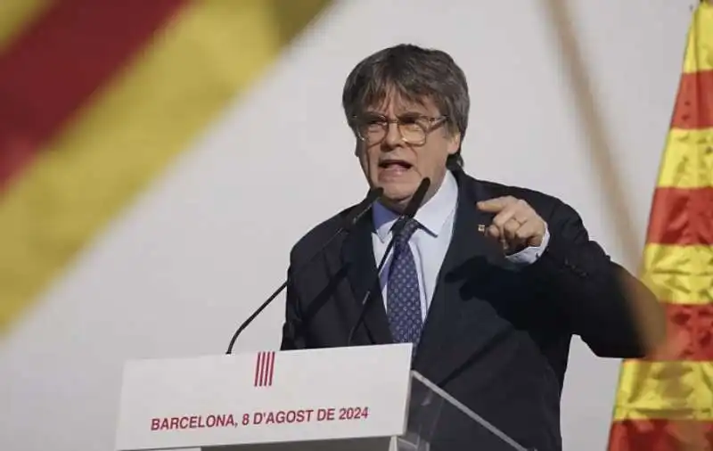 Carles Puigdemont A BARCELLONA