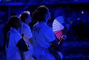 cerimonia di chiusura delle olimpiadi di parigi 2024 11