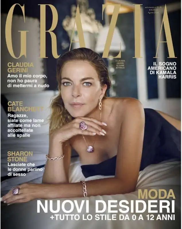 CLAUDIA GERINI SU GRAZIA