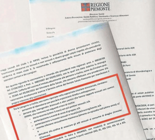 DOCUMENTO DELLA REGIONE PIEMONTE SU GAY E VAIOLO DELLE SCIMMIE