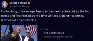 DONALD TRUMP - THE DEFIANT ONES