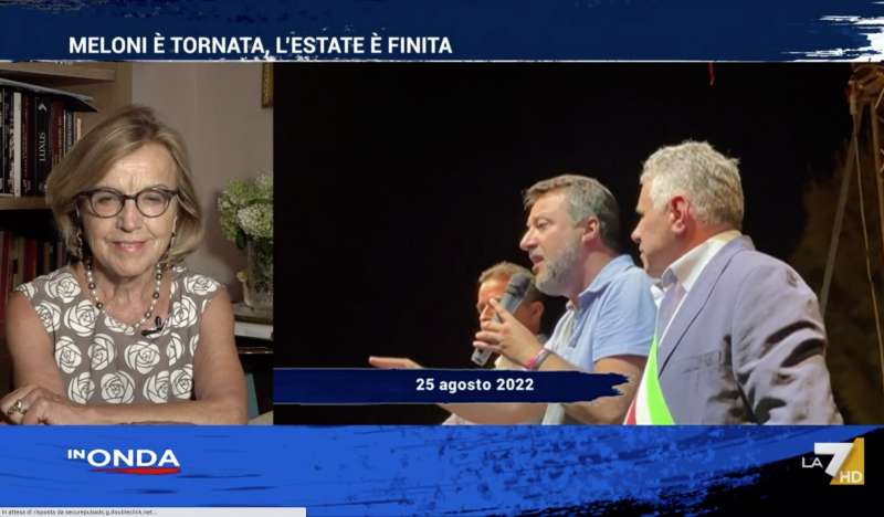 elsa fornero contro matteo salvini - in onda