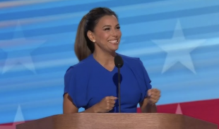 eva longoria alla convention dei democratici 2