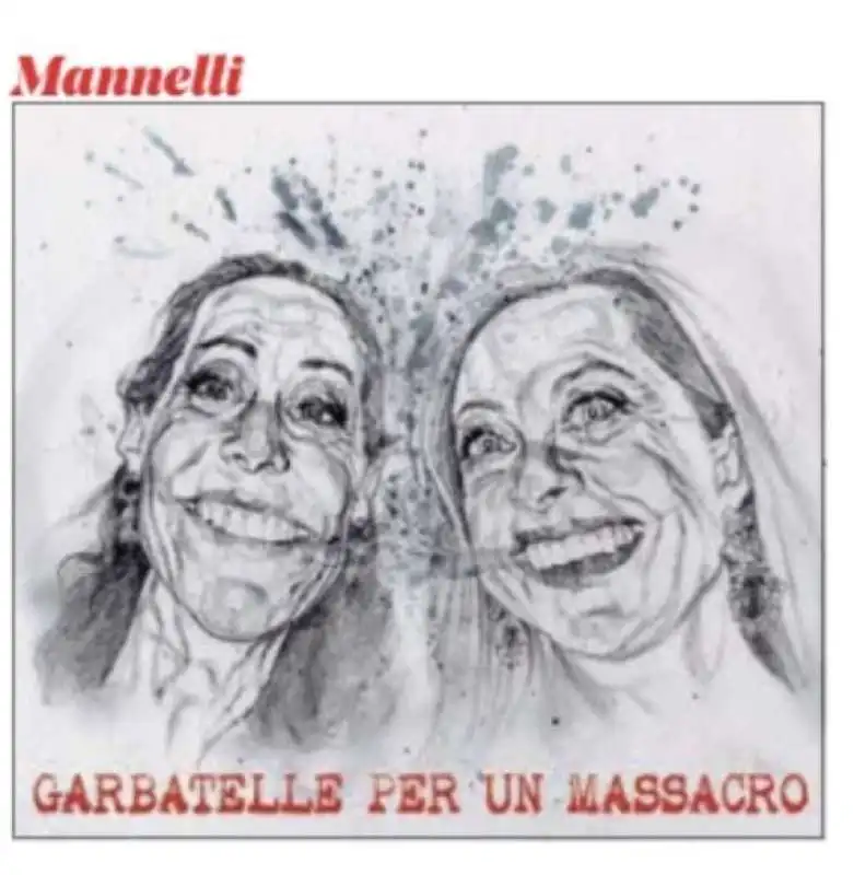 GARBATELLE PER UN MASSACRO - VIGNETTA BY MANNELLI PER IL FATTO QUOTIDIANO