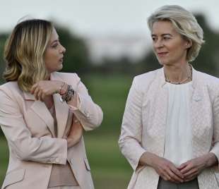 GIORGIA MELONI E URSULA VON DER LEYEN AL G7