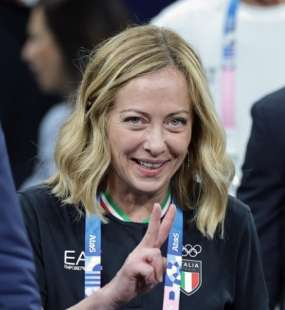 giorgia meloni - olimpiadi parigi 2024