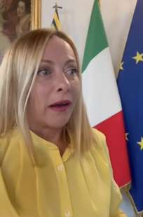 giorgia meloni tornata a palazzo chigi dopo le vacanze 7