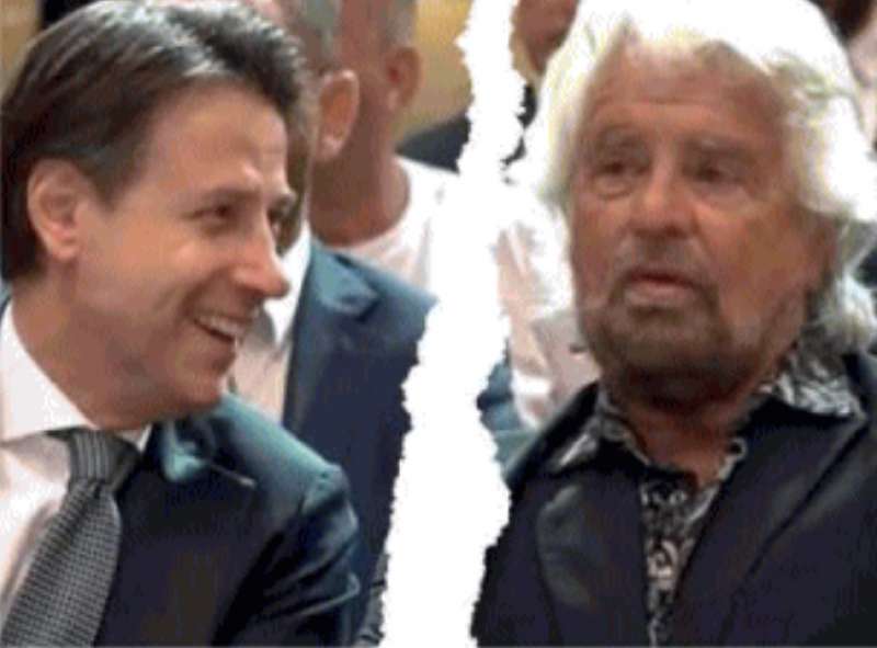 GIUSEPPE CONTE VS BEPPE GRILLO