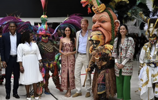 harry e meghan in colombia 1