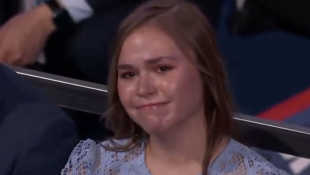 hope la figlia di tim walz alla convention democratica di chicago 1