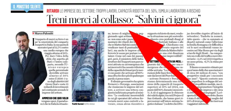 Il Fatto Quotidiano, i treni parlano