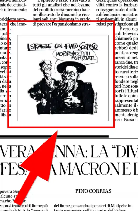 Il Fatto Quotidiano, vignetta