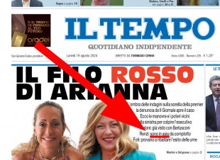 il tempo, renzi in asia