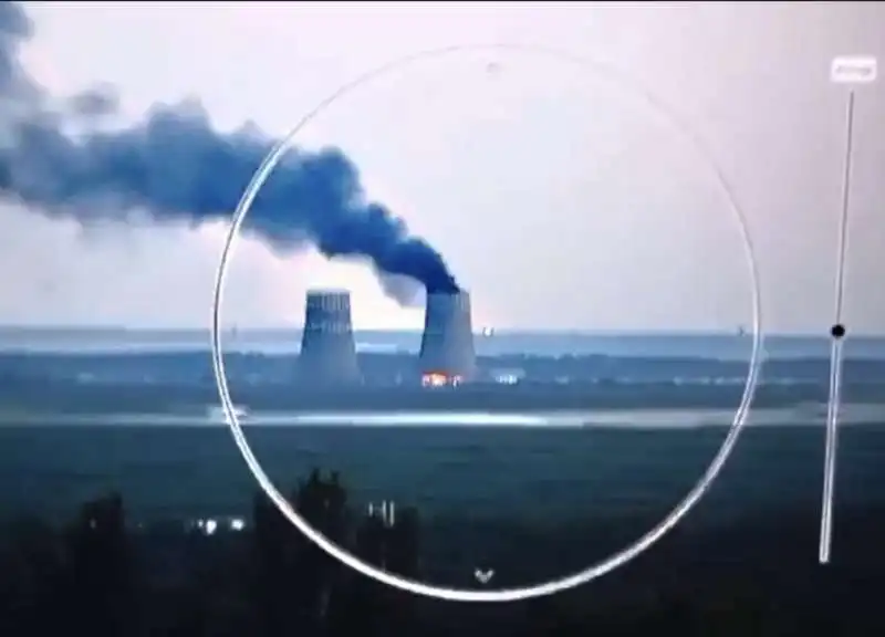 incendio alla centrale nucleare di zaporizhzhia   1