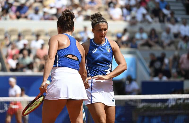 jasmine paolini sara errani parigi 2024