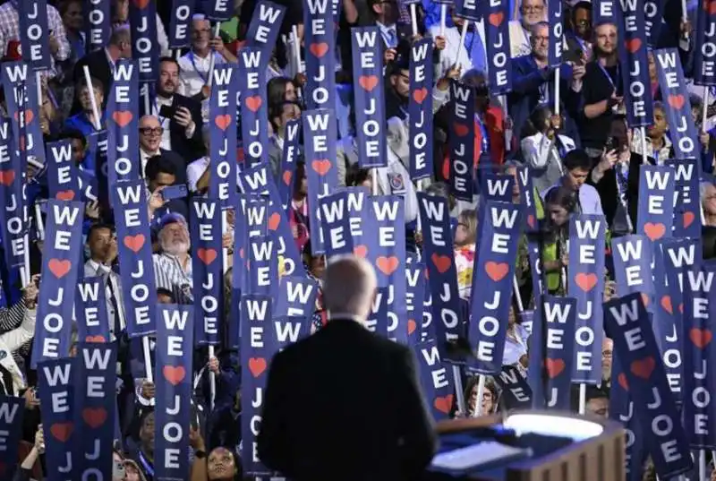 joe biden alla convention nazionale del partito democratico a chicago   8