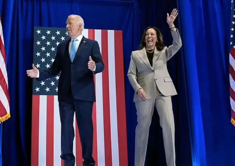 joe biden e kamala harris in maryland   