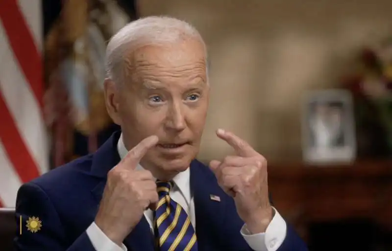 joe biden intervistato dalla cbs  4 