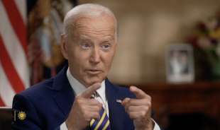 joe biden intervistato dalla cbs 6