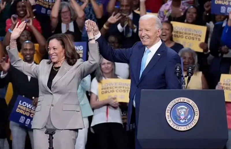 kamala harris e joe biden in maryland 