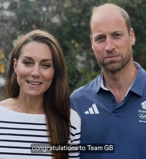 kate middleton e il principe william si congratulano con il team inglese per le olimpiadi 2