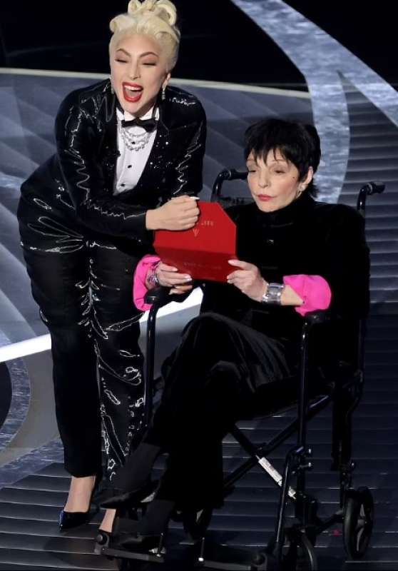 lady gaga liza minnelli - premi oscar 1