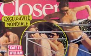 le foto di kate middleton in topless pubblicate da closer