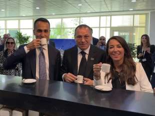 luigi di maio, kamel ghribi e licia ronzulli in iraq