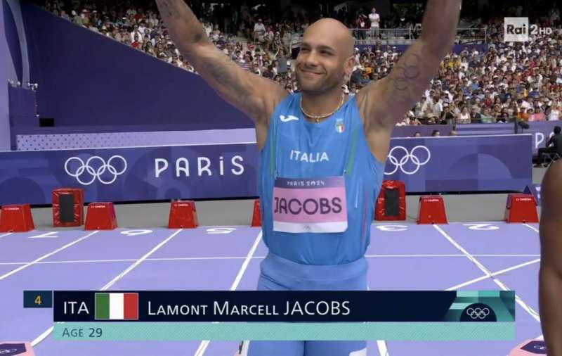 MARCELL JACOBS PARIGI 2024