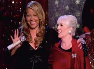 mariah carey con la madre patricia 1