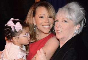 mariah carey con la madre patricia