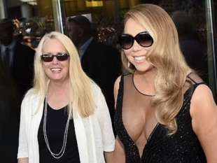 mariah carey con la madre patricia