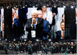 mattarella cerimonia inaugurale paralimpiadi giochi paralimpici parigi 2024