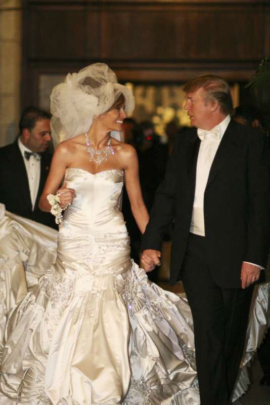 melania e donald trump matrimonio