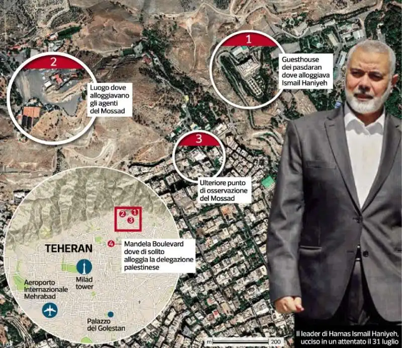 OMICIDIO DI ISMAIL HANIYEH