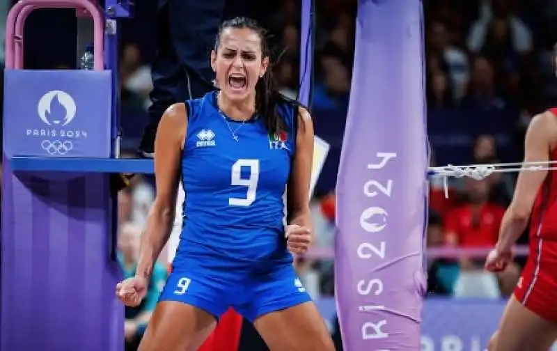 pallavolo femminile italia   serbia  9