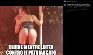 PAOLA FERRARI PUBBLICA SU INSTAGRAM UN MEME DI DAGOSPIA SU ELODIE