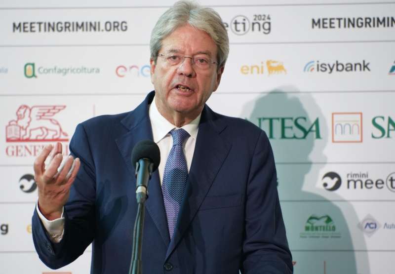 PAOLO GENTILONI AL MEETING DI RIMINI