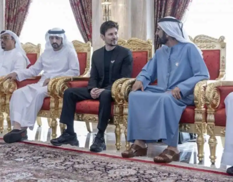 PAVEL DUROV A DUBAI