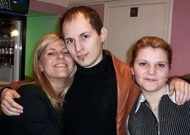 Pavel Durov quando era giovane e brutto con la prima moglie Darija Bondarenko