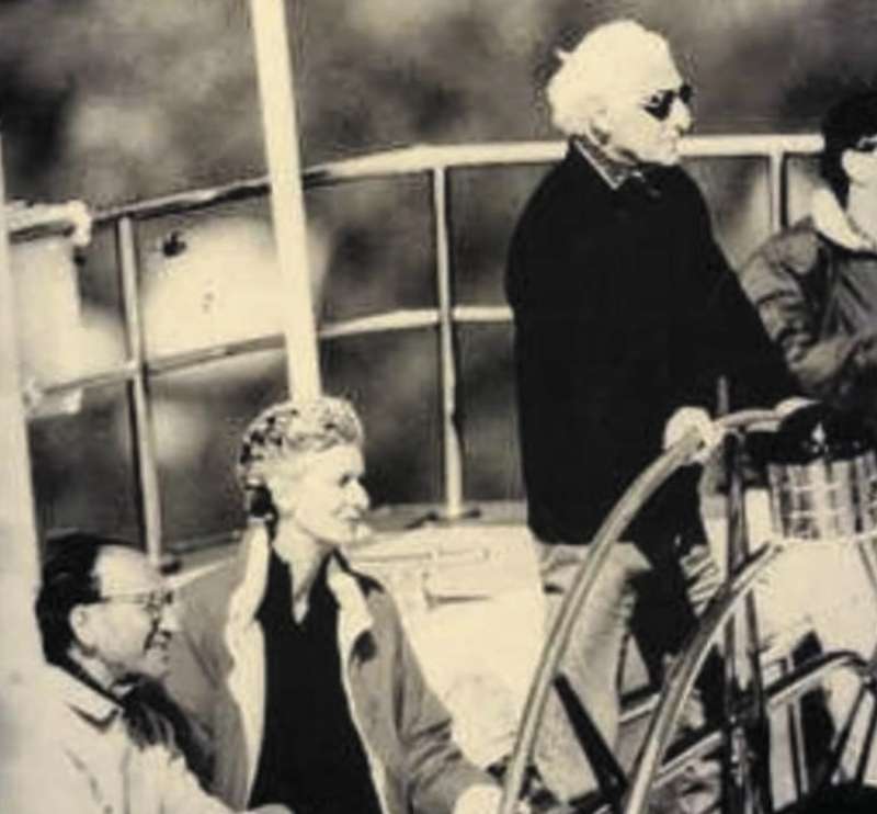 PIERO OTTONE IN BARCA CON MARELLA E GIANNI AGNELLI