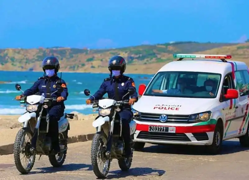 POLIZIA IN MAROCCO