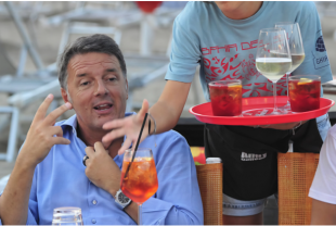 RENZI ALLA FESTA DELL'UNITA' DI PESARO