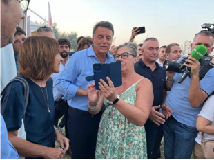 RENZI ALLA FESTA DELL'UNITA' DI PESARO