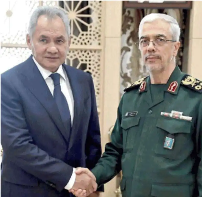 Sergei Shoigu - Mohammad Bagheri  