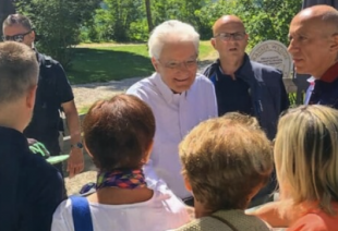 SERGIO MATTARELLA A DOBBIACO