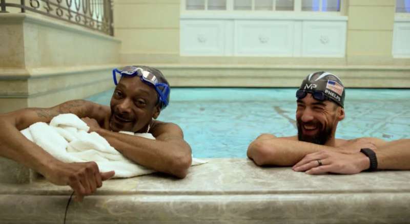 SNOOP DOGG E MICHAEL PHELPS - PARIGI 2024