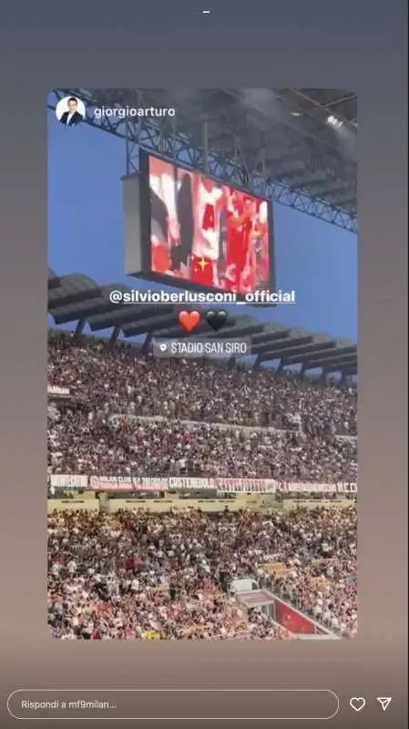 storie instagram di marta fascina   trofeo berlusconi 2024   4